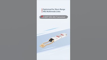 FS QSFP-SR4-40G Optical Module for Data Center#networking #datacenter #shorts