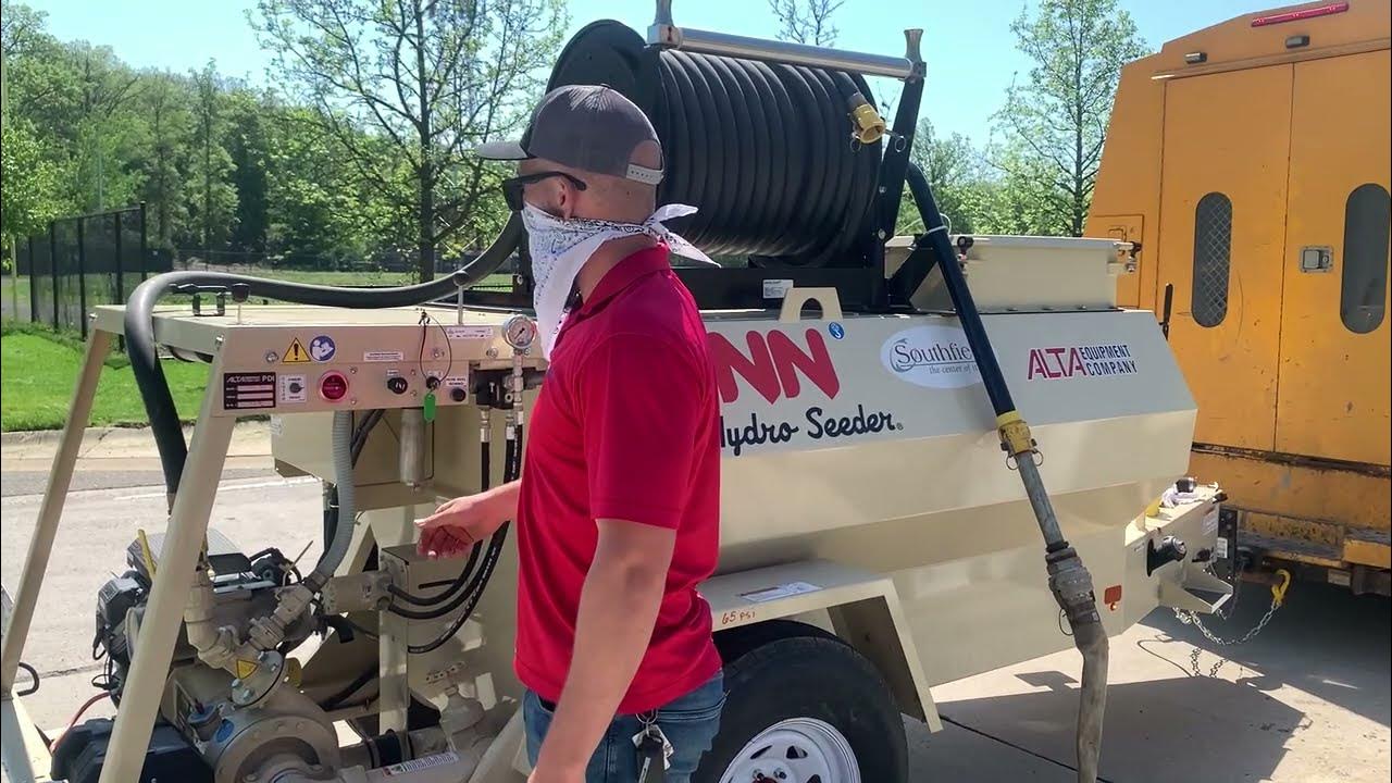 Finn T60 Hydroseeder Training - YouTube