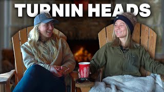 Sydnie Wells and Lacey Snell at Hunting Camp!