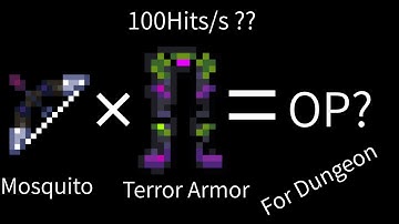 Hypixel Skyblock｜Terror×Mosquito=OP?｜M7 Archer POV