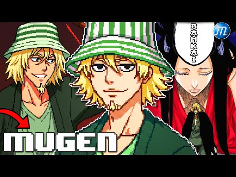 TESTEI O URAHARA DE BLEACH E ELE É UM MONSTRO NO MUGEN!