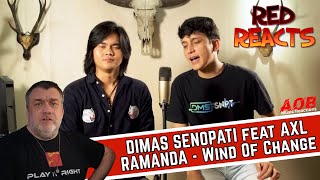 Red Reacts Reaction To Dimas Senopati Wind Of Change Feat Axl Ramanda