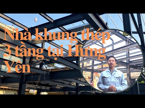 Video Quy trình làm nhà khung thép|nhà lắp ghép (phần 1) - youtube