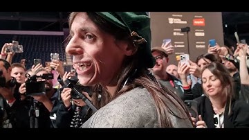 Eurovision 2025 l O Lucio Corsi τραγουδάει στο Media Centre