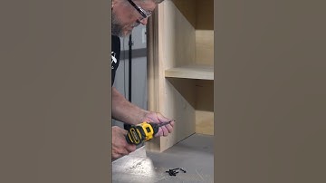 Building DIY Cubicle Shelves #Shorts