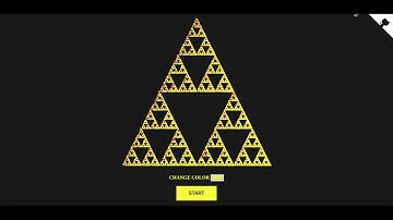 Sierpinski Triangle (The Chaos Game) in JavaScript
