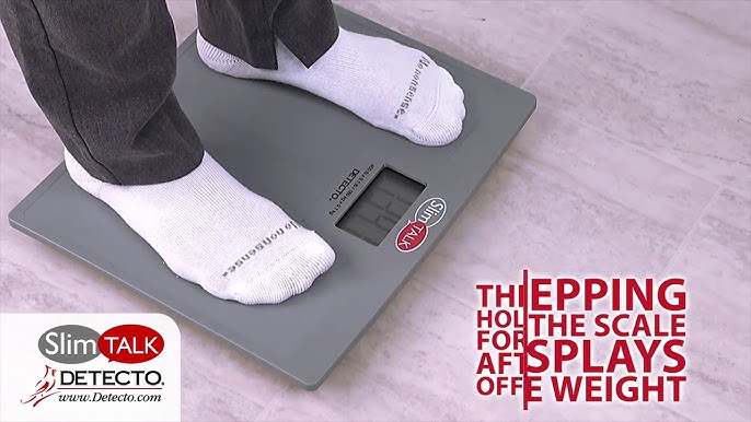 Veridian Talking Scale, Digital Bathroom Scale, 438 lbs Capacity