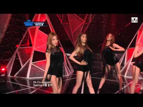 1080p120621 Afterschool  Flashback  @ M! Countdown Comeback Stage