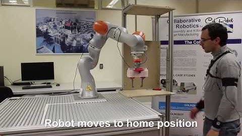 A collaborative robot supporting manufacturing