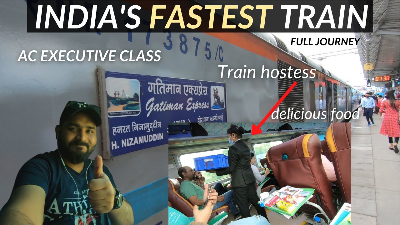 1500 Rs. Gatimaan Express India's fastest train Delhi to Taj Mahal (Agra) | 120 minutes challenge