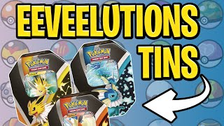 Eeeveelutions Tin Opening! Are they WORTH it?!