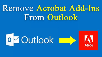 How to Remove Acrobat Toolbar in Outlook | Removing Acrobat Add-Ins | Disable Acrobat Add on
