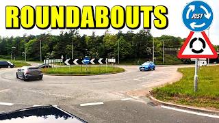 11 Roundabouts in 4 Minutes | Professional Driving Tips