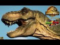 ALL JURASSIC PARK 2: THE LOST WORLD DINOSAURS with MOVIE SCENES | EXT. SHOWCASE | JURASSIC WORLD