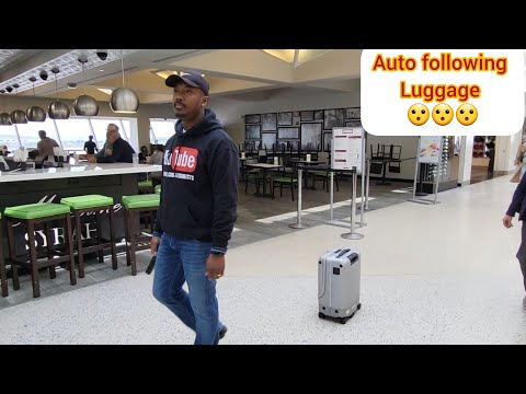 Airwheel SR5 Robotic Follow me Luggage 👌