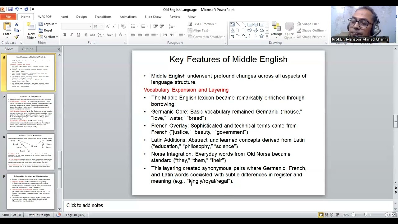 Среднеанглийский язык, 1100–1500 гг.