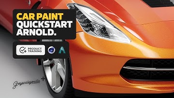 Getting Started in Car Paint Materials for Arnold | Greyscalegorilla Training
