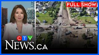 CN resumes operations following train derailment | CTV News Montreal at SIX for July 8, 2026