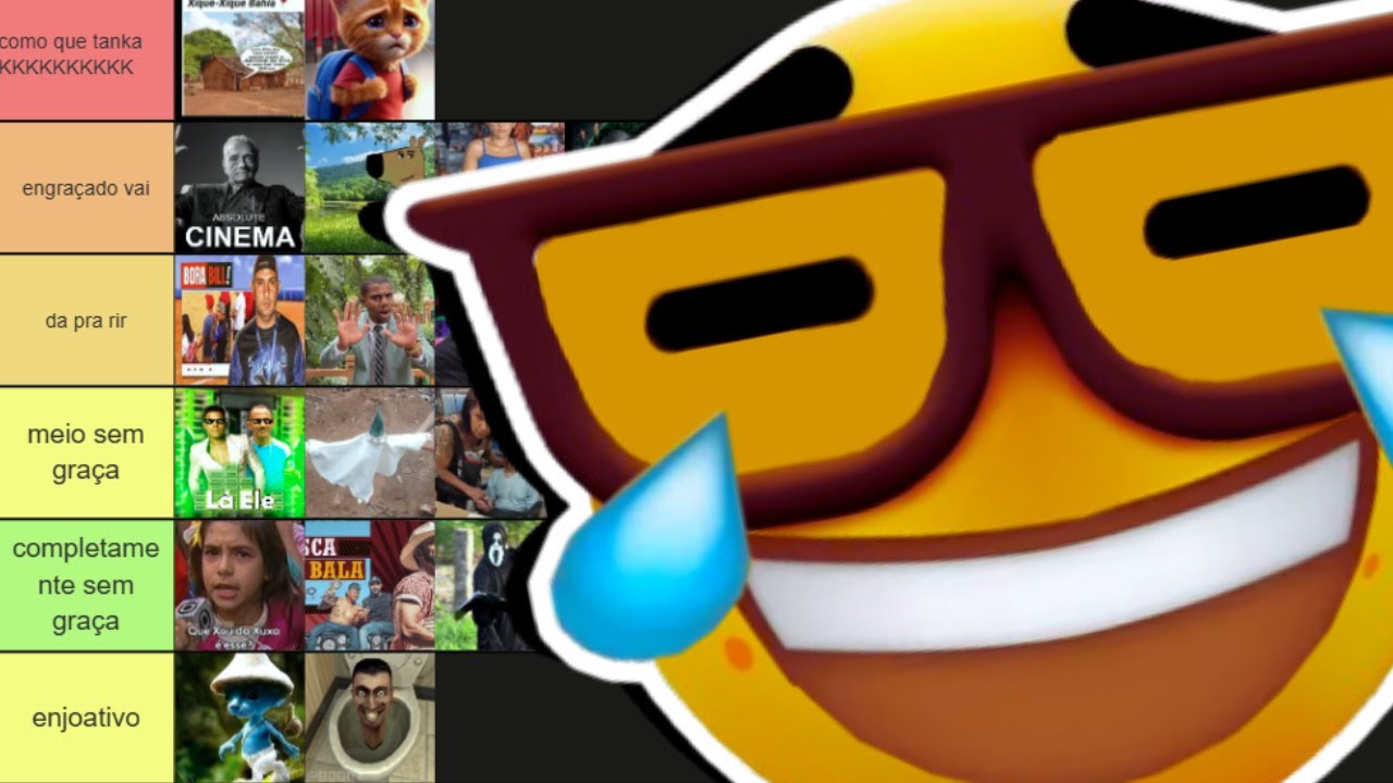TIERLIST dos ''PIORES'' memes de 2024