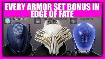 All Armor Set Bonuses in Edge Of Fate