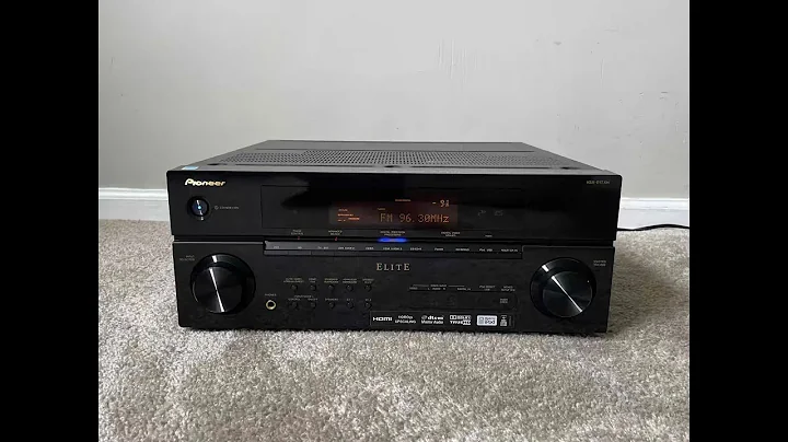 Pioneer Elite VSX-01TXH 7.1 HDMI Home Theater Surround Receiver