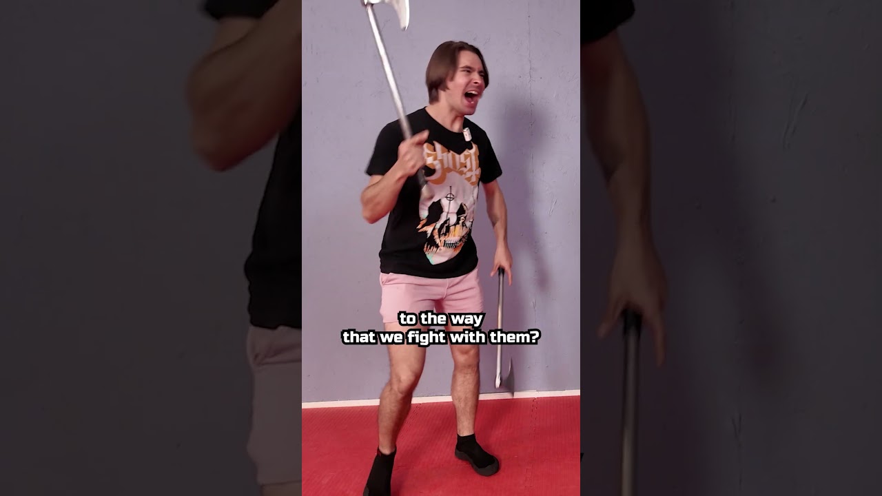 "Dual Wielding Axes is Awesome!" 