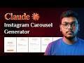 How I Create Instagram Carousels in Minutes With Claude AI