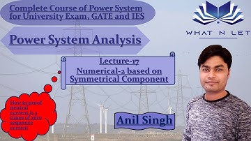 Numerical-2 based on Symmetrical Component | Power System Analysis | PSU | GATE | IES |