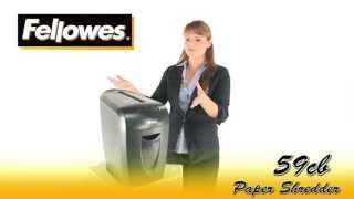 Fellowes Ps-59Cb Cross-Cut Jam Blocker Shredder