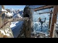 Mont blanc chamonix aiguille du midi dans les alpes  pas dans le vide