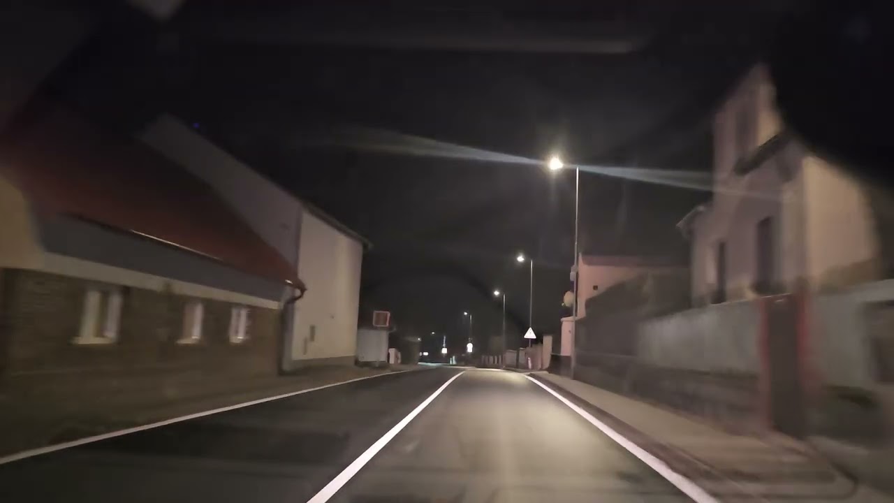 🚗 Kolín → Uhlířské Janovice | Klidná jízda autem | 4K | Bez komentáře