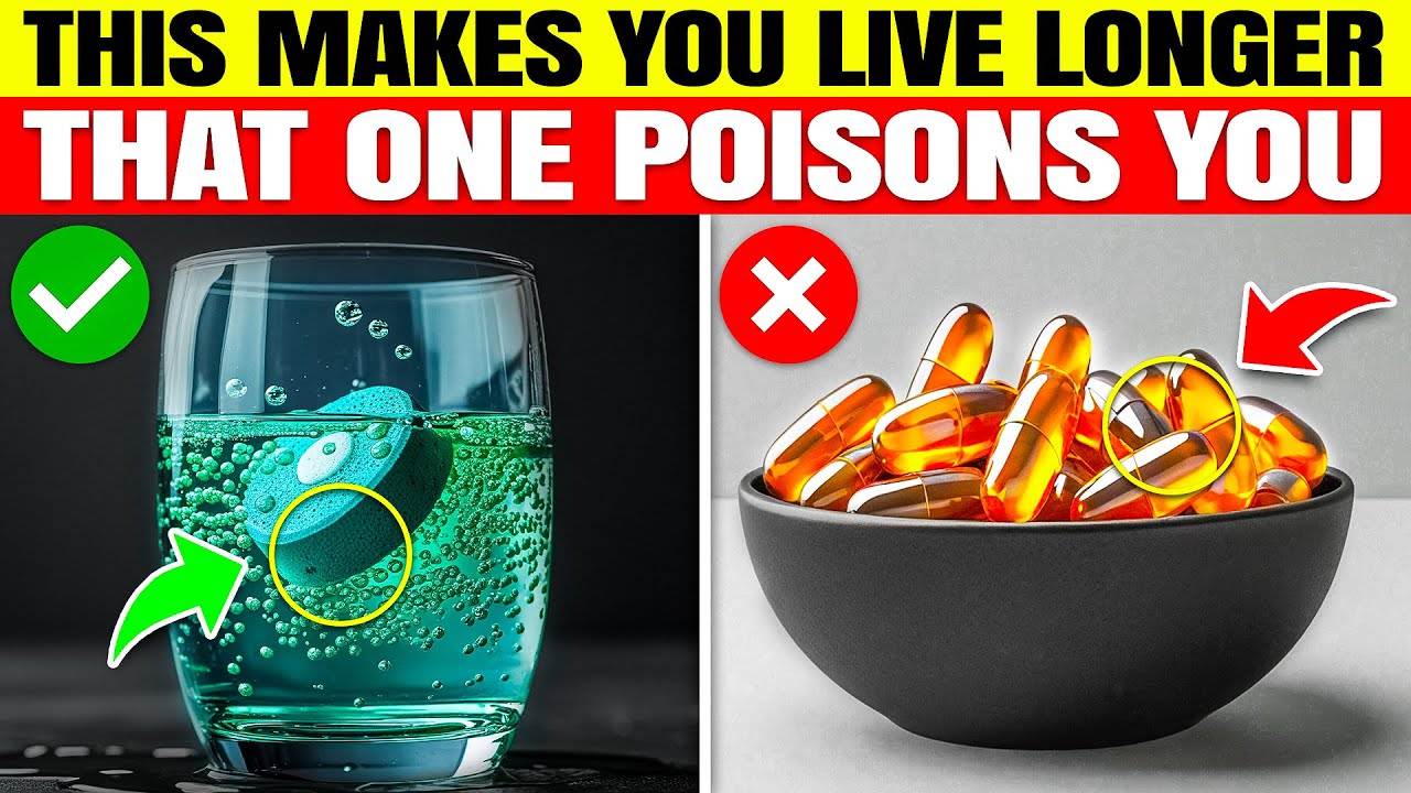 Over 60? 4 Dangerous Vitamins You Should NEVER Take and 4 You Should Take Daily | Senior Health Tips