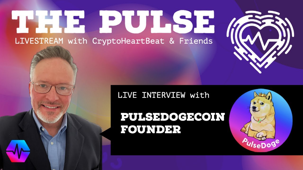 The Pulse LIVESTREAM - Interview with Founder of PulseDogeCoin