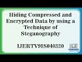 Securely Hide Compressed & Encrypted Data with Steganography 🕵️‍♂️