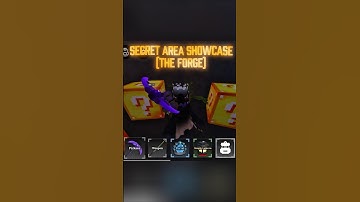 Lucky Block SECRET AREA tutorial The Forge (Roblox) | #shorts #roblox #theforge #secret #trend