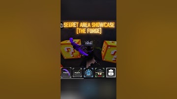 Lucky Block SECRET AREA tutorial The Forge (Roblox) | #shorts #roblox #theforge #secret #trend