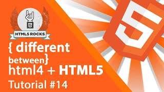 HTML5 - Nr.#14 | Part #01 -  Tutorial  Different html4 to HTML5 Net Worth