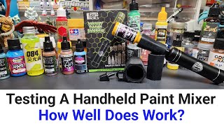 Testing A Handheld Cordless Paint Mixer - Does It Work ?