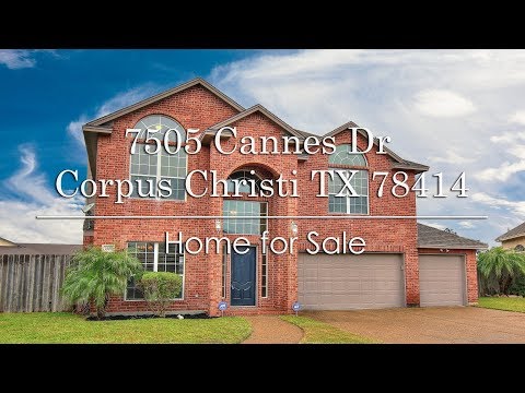 7505 Cannes Dr, Corpus Christi, TX home video tour