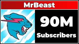 MrBeast - 90M Subscribers!