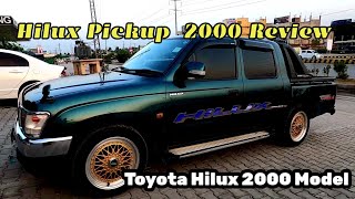 Toyota Hilux Pickup 2002 Model Review | Awesome Hilux Pickup 2000 Model | Toyota Pickup Double cabin