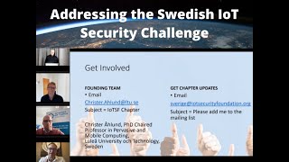 Addressing the Swedish IoT Security Challenge
