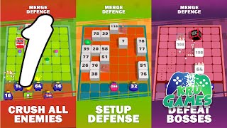 Merge Defense 3D Gameplay Walkthrough #1 (Android, IOS) screenshot 5
