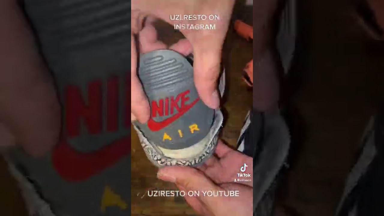 Jordan 3 cool grey 2006 restoration