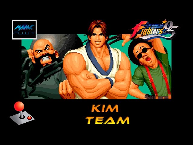 ゲームキャラクター kim KOF 95 Arcade - Kim Team - YouTube