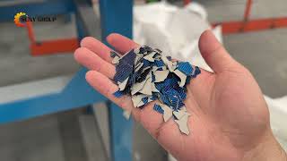 Solar Panel Recycling Made Easy | Advanced Pyrolysis & Sorting System