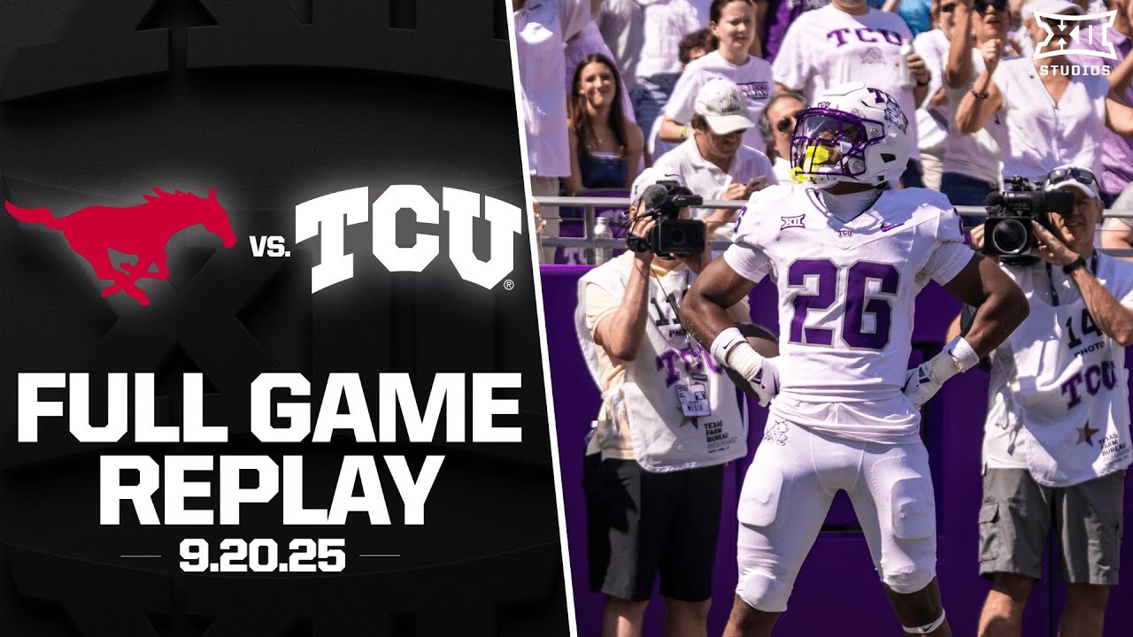 SMU vs. TCU Football Full Game Replay (9.20.25) | 2025 Big 12 Football