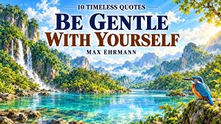 Be Gentle With Yourself | 10 Timeless Quotes by Max Ehrmann screenshot 1