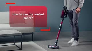 How To Use the Control Panel of 'X-Force Flex Handstick Vacuum TY9AD3' by Tefal