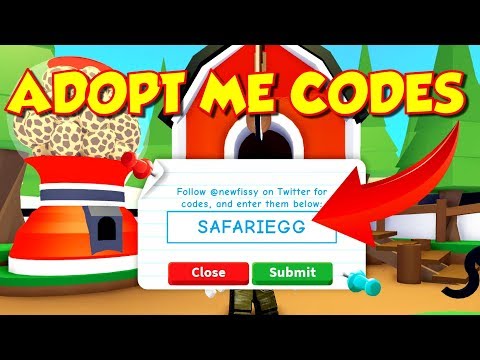 Adopt Me Codes 2019 Plus Secret Safari Egg Code Youtube - roblox adopt me cheat codes 2019